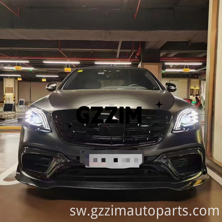 ABS Plastiki Mbele na Kitengo cha Mwili wa Nyuma na Fender Flare Fit for Defender LM